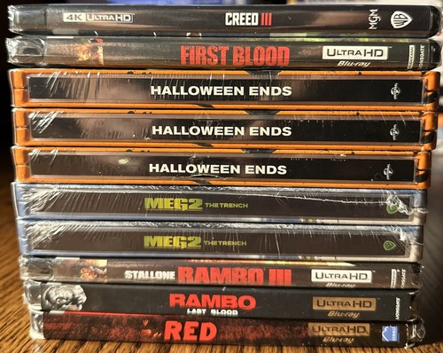 New uhd blu ray lot - blu,