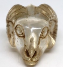 Antica statua romana testa di