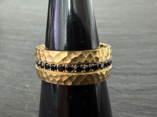 Anello titano bicolore - titano,