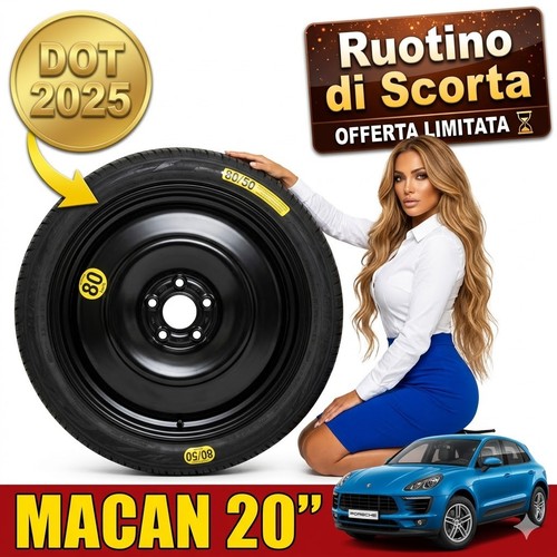Ruotino scorta porsche - ruotino, di