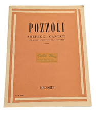 Pozzoli Solfeggi Cantati con