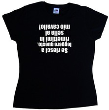 Al mio cavallo Maglietta Donna