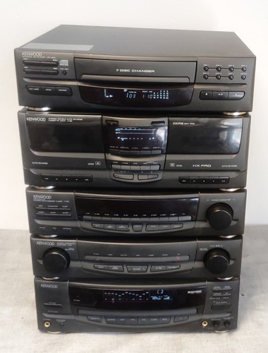 Sistema hifi stack kenwood - hifi,