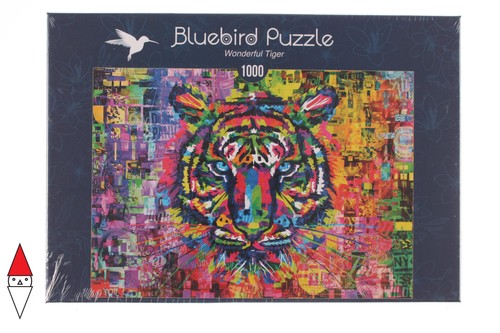 Puzzle animali bluebird tigri - puzzle,