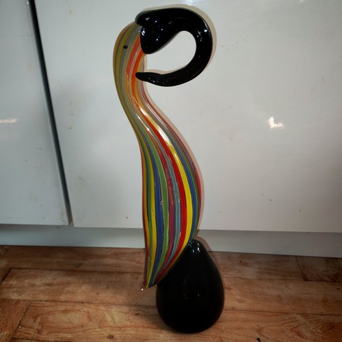 Scultura uccello vetro - scultura,