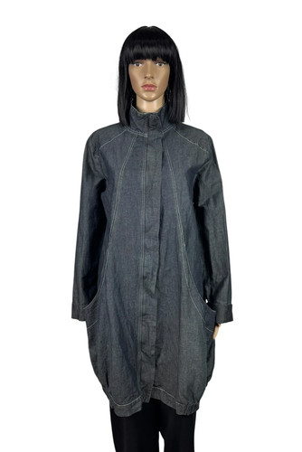 Cappotto lino cotone sarah - cotone,
