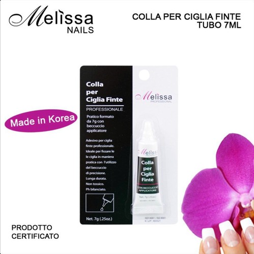 Colla per ciglia - colla, finte