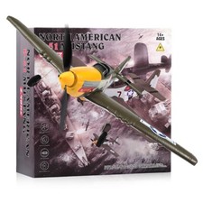 VOLANTEX RC AEREO P51 MUSTANG 2.4G radio EPP schiuma 4CH RTF telecomando caccia