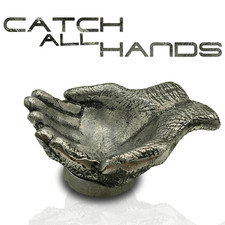 Silver Caring Cupped Hands