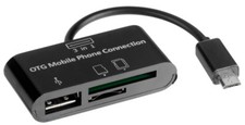 3 in 1 MicroUSB OTG per