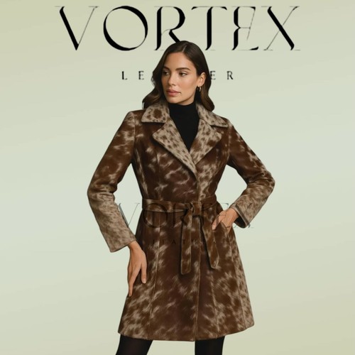 Trench cappotto donna marrone