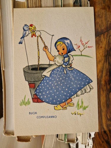 Cartolina buon compleanno - cartolina,