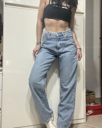 Jeans donna larghi skater - jeans,
