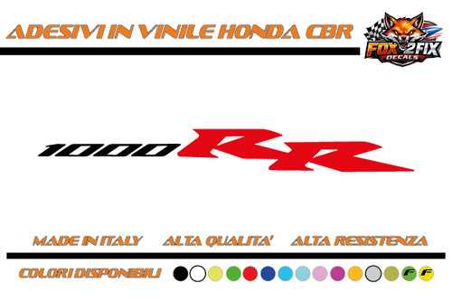 Adesivi auto moto honda - honda, cbr