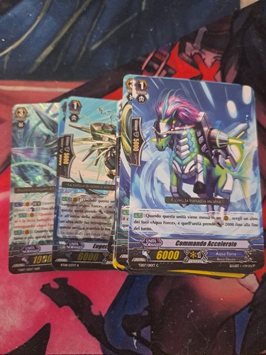 Lotto carte vanguard acqua - carte,