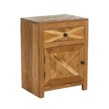 Comodino In Legno Teak STEPPA