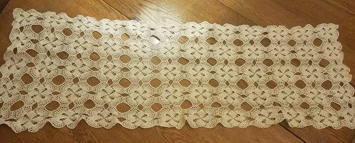 Runner doily tavolo vintage - da,