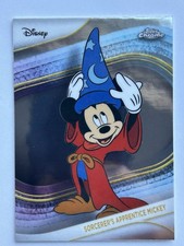 2025 Topps Chrome Disney Apprendista Stregone Topolino Rifrattore #190