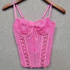 Top corsetto stringato