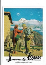 Cartolina fotografica firmata