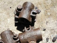 1 giunto MORSETTo ponteggi edili BULLONI TUBO CARPENTERIA INNOCENTI impalcatura 