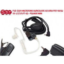 PJD-2004 MICROFONO AURICOLARE AD ARIA PER YAESU VX-1/2/3/5/FT-60? - POLMAR MINI