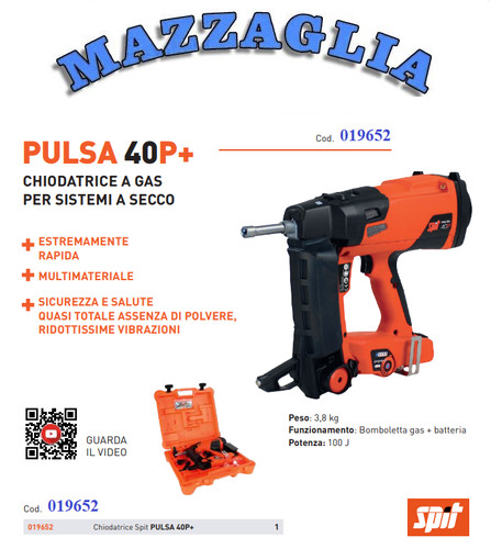 Spit pulsa 40p chiodatrice - 40p+, a