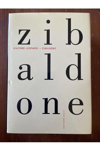 Zibaldone giacomo leopardi - zibaldone,