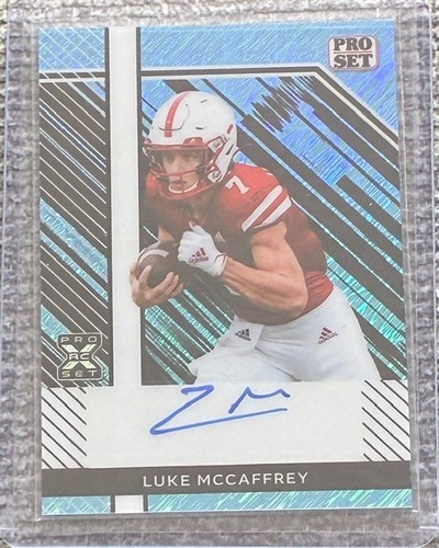 Luke mccaffrey auto - mccaffrey,