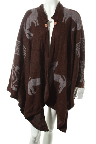 Poncho maglia donna - in,