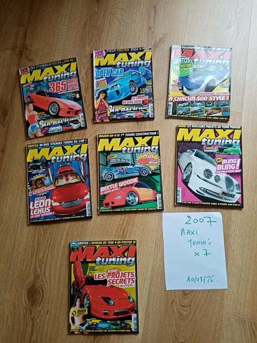 2007 lot magazines maxi - 2007-lot, magazines-maxi