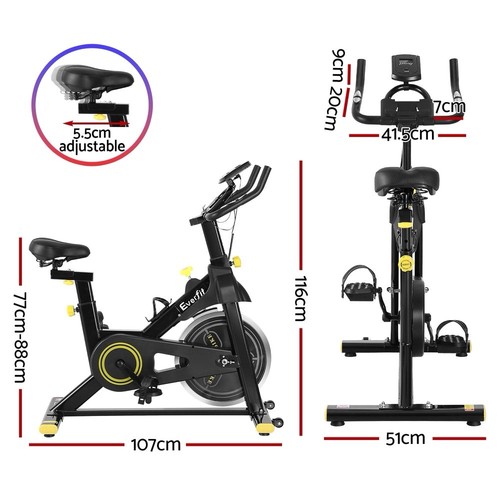 Everfit spin bike esercizio - bike,