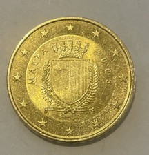 Moneta da 50 cent MALTA 2008 -