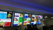 Pannello menu espositore - pannello,