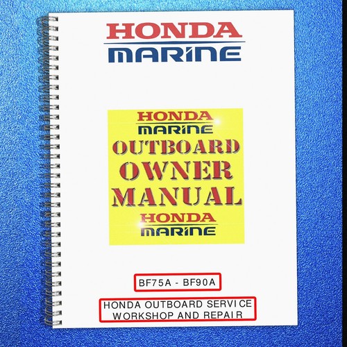 Honda bf75a bf90a outboard - honda,