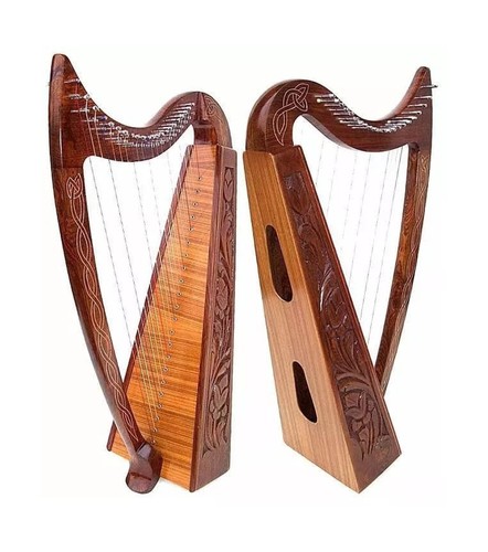 Arpa celtica irlandese con - irlandese,