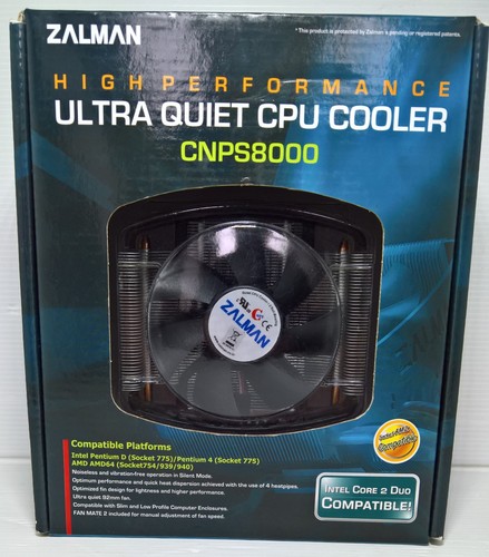 Ventirad zalman cnps8000 ultra - ventirad,