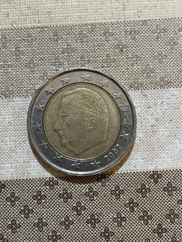 Rara moneta euro belgio - moneta, 2
