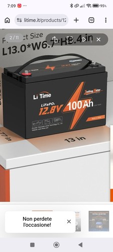 Batterie litio time - litio, time"