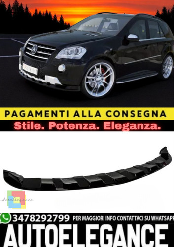 Splitter anteriore nero - 🔥splitter,