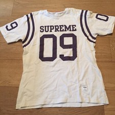 supreme t-shirt size L rugby style 100% authentic 2009