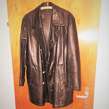 Giacca/cappotto in pelle sottomarino Hackel & Co. - polizia taglia 46 - cade più grande