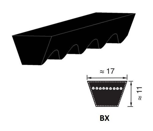 Cinghia 17x1100 bx42 - cinghia,