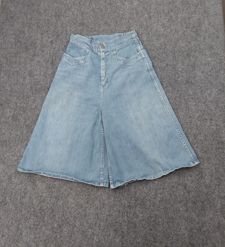 Vintage kmart denim culottes - denim,