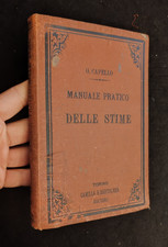 G. CAPELLO - MANUALE PRATICO DELLE STIME ED. 1897