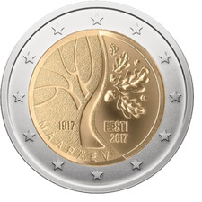 2 euro Estonia Esti - UNC - da