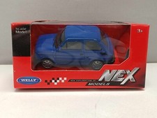 Fiat 126 - 1980 Blu Blue Welly Nex 1:43 Modellino Auto Nuovo