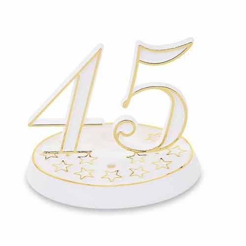 Numeri plastica con base - 1,