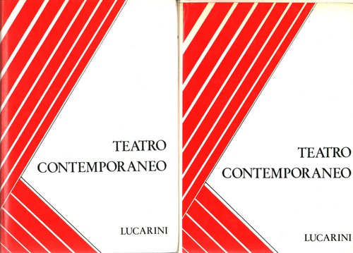Teatro contemporaneo 2 - teatro,