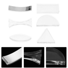  1 set 6 pezzi kit di lenti ottiche attrezzatura ottica per l'insegnamento della